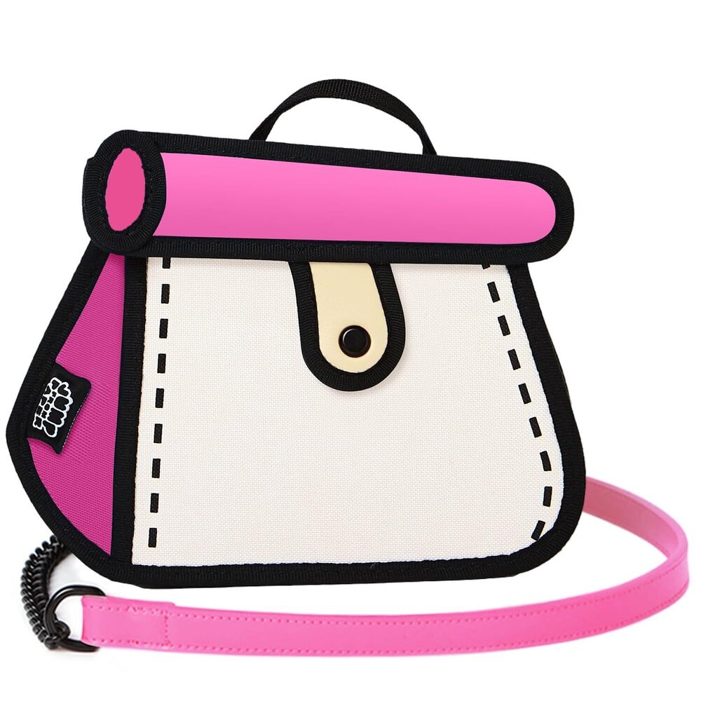 3136 Original 2D Cartoon Crossbody Bag Cake - Fun Pop Art, Novelty Cross